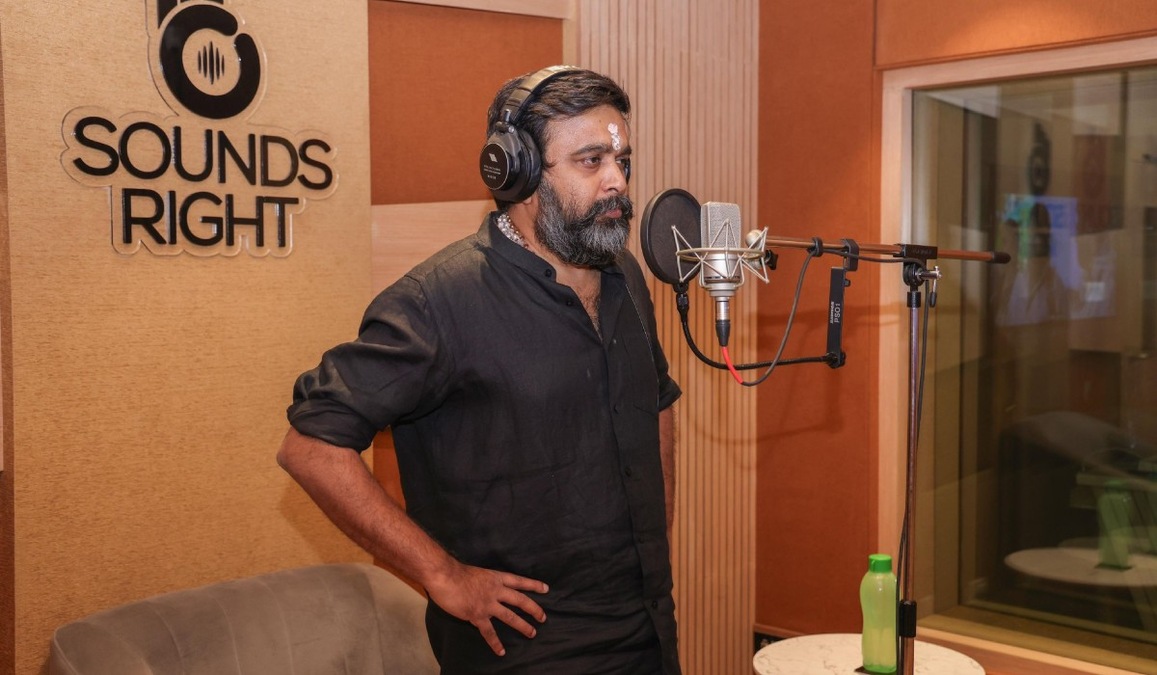Tourist Family: Sasikumar begins dubbing for his family entertainer with Simran | SEE PICS