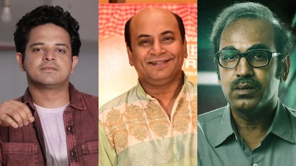 Anirban Chakrabarti, Satyam Bhattacharya, and Loknath Dey in Joydeep Mukherjee’s series