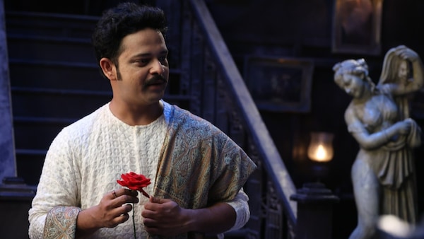 Satyam Bhattacharya in a scene in the film