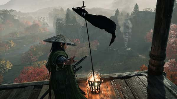 Screengrab from Rise Of The Ronin on PlayStation 5