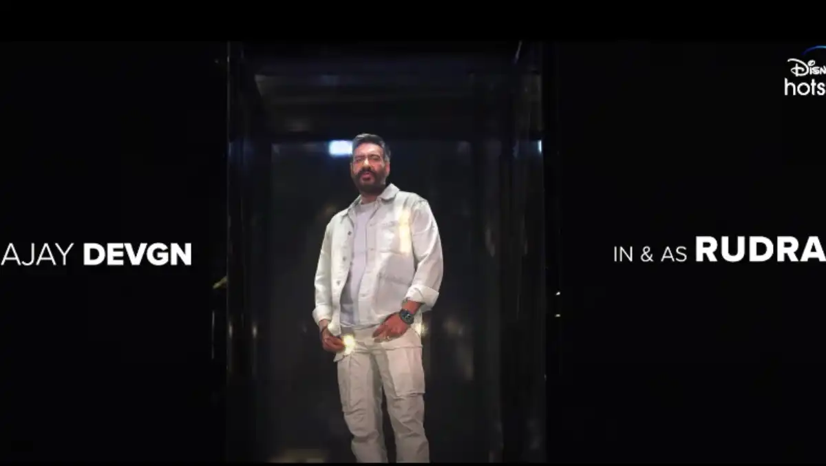 Rudra: The Edge of Darkness — After launching Ajay Devgn's digital avatars, Disney+ Hotstar installs actor's todphod-lit hologram in Mumbai