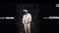 Rudra: The Edge of Darkness — After launching Ajay Devgn's digital avatar, Disney+ Hotstar installs actor's hologram in Mumbai
