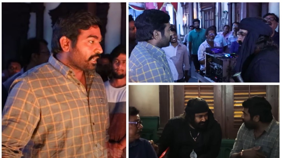 Mohanlal shares BTS video of Vijay Sethupathi's surprise visit of Priyadarshan's Marakkar in Hyderabad