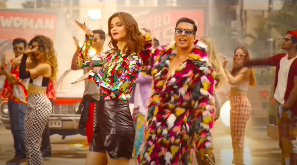 Selfiee song Kudi Chamkeeli: Akshay Kumar, Honey Singh, Diana Penty's peppy track gets funky and colourful