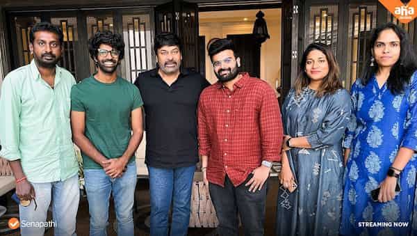 Chiranjeevi all praise for team Senapathi, Rajendra Prasad, director Pavan Sadineni and producer Sushmita Konidela