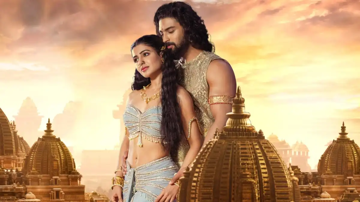 Shaakuntalam motion poster: Samantha and Dev Mohan weave the magic as Shakuntala and King Dushyant in this epic love story