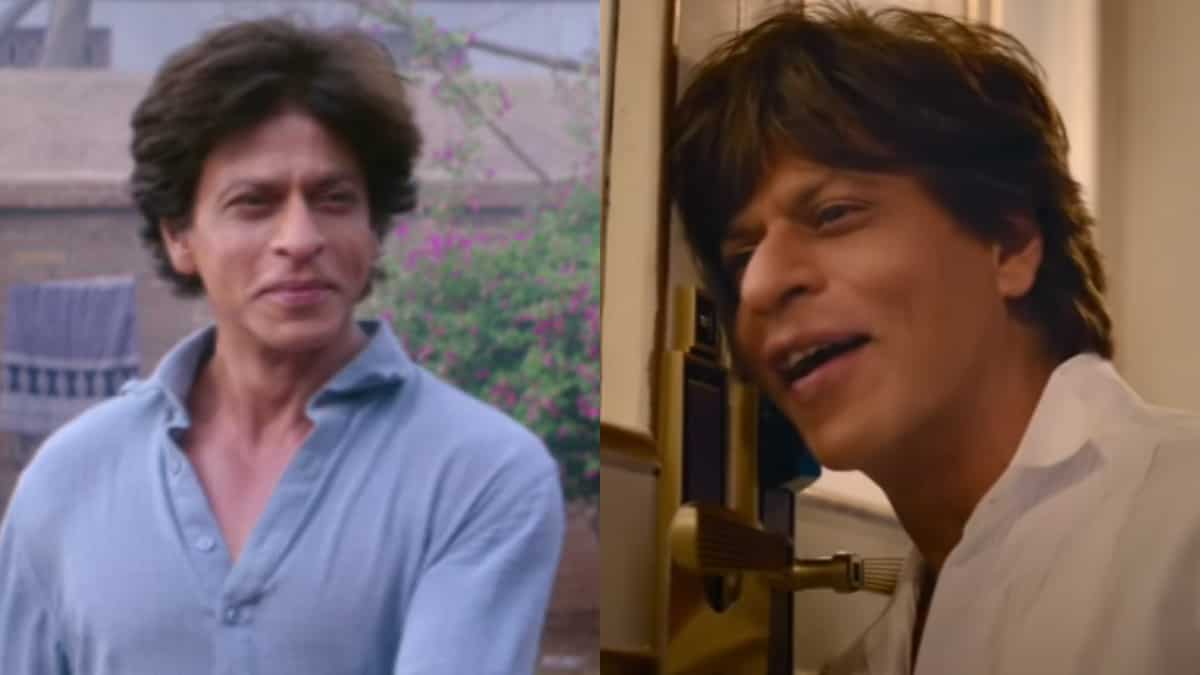 Dunki Trailer Shah Rukh Khan S Clean Shaven Look Will Remind You Of His Zero Days See Photos