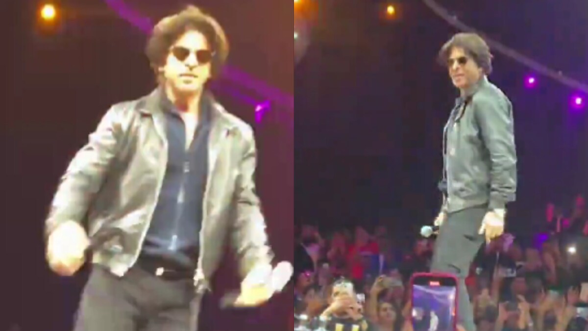 Dunki star Shah Rukh Khan sets the stage on fire with his energetic ...