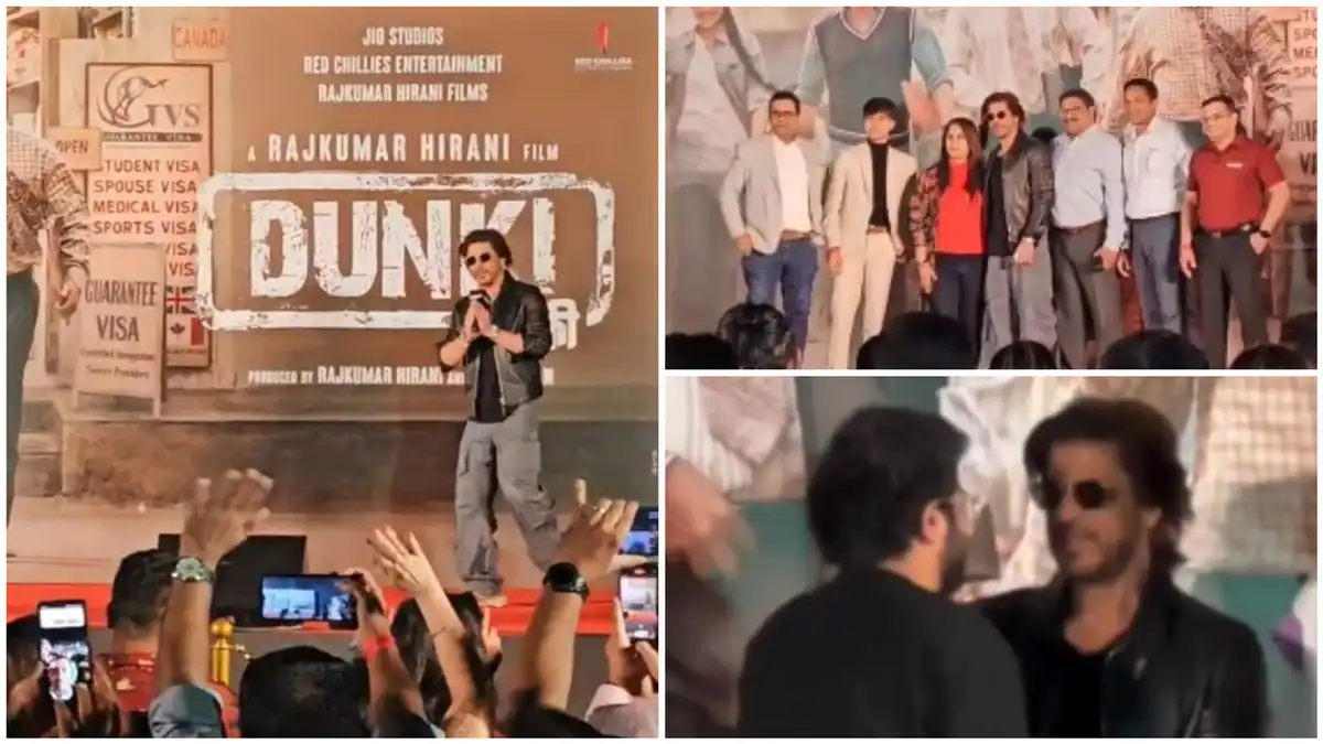 Shah Rukh Khan expresses gratitude to his fans for showering love on Pathaan, Jawan, Dunki | Watch video