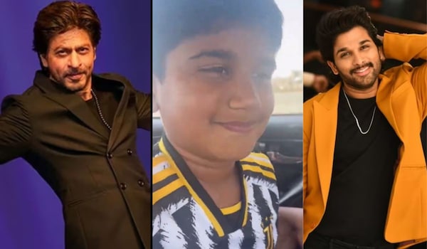 Shah Rukh Khan reacts to Allu Arjun's son Allu Ayaan singing his film Dunki’s hit track Lutt Putt Gaya, calls him flower and fire both rolled into one!