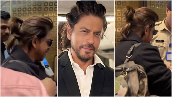 Shah Rukh Khan sports new hairstyle again and it has all our attention!