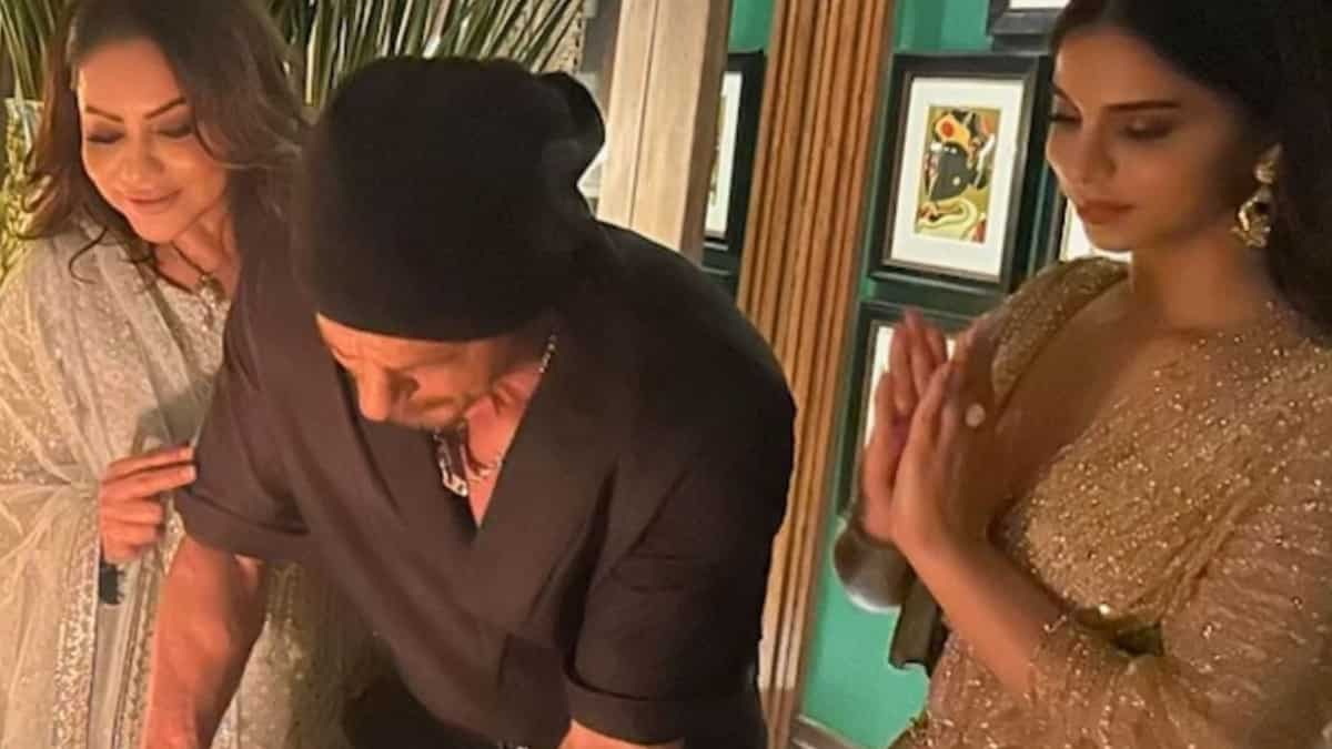 Shah Rukh Khan did celebrate his 59th birthday and it was an intimate one with Suhana-Gauri Khan