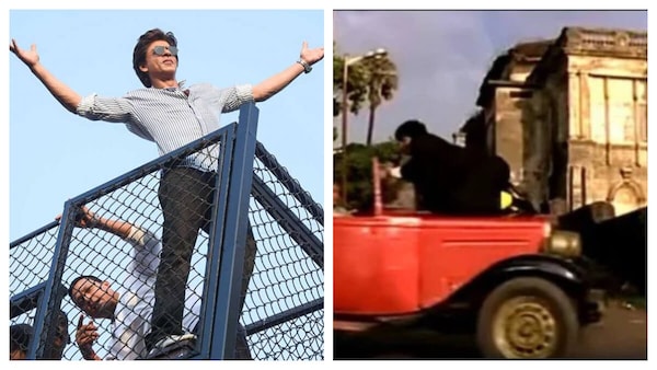 Shah Rukh Khan's old video of him dancing in front of Mannat goes viral; fans say 'SRK manifested lyrics into existence'