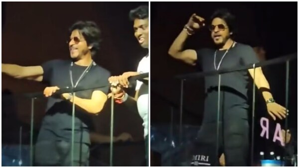 Shah Rukh Khan sets the stage on fire with his moves on Chaiyya Chaiyya and Jawan’s Zinda Banda in Dubai club