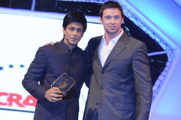 Shah Rukh Khan and Hugh Jackman
