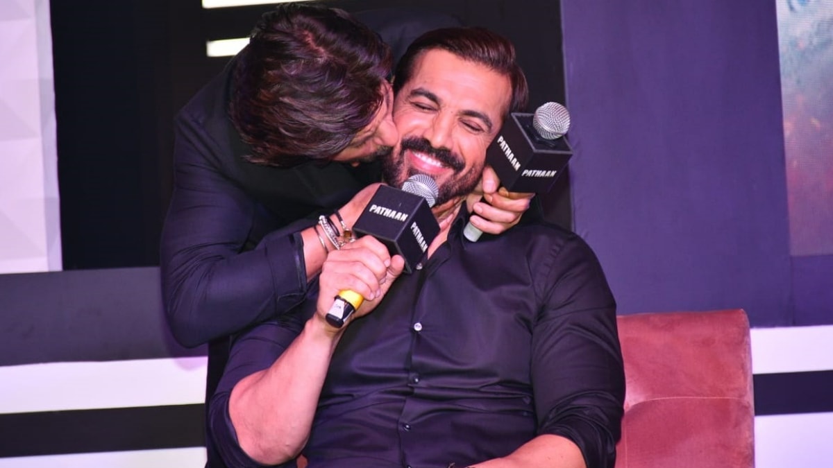 John Abraham FINALLY reacts to Pathaan's 'Bheege Honth Tere' meme with SRK: Most romantic film ever