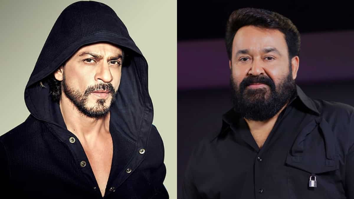 Mohanlal sets stage on fire as he performs Jawan song Zinda Banda; Shah Rukh Khan has the BEST reaction