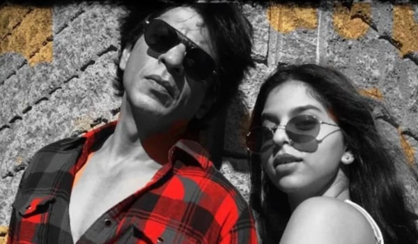 Shah Rukh Khan and Suhana Khan
