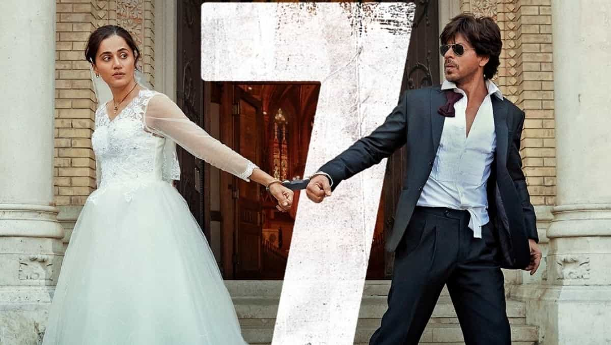 Dunki New Poster Shah Rukh Khan And Taapsee Pannus Handcuffed Bond Gives A Hint Of Destined 