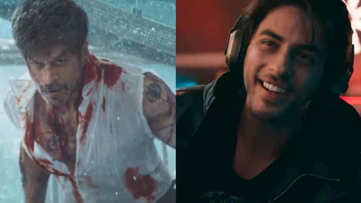 King date announcement: Shah Rukh Khan’s action gets Aryan Khan’s ‘baap’ reaction