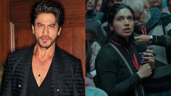 Bhumi Pednekar reveals Shah Rukh Khan called her after Bhakshak wrap to thank her, here's how she reacted