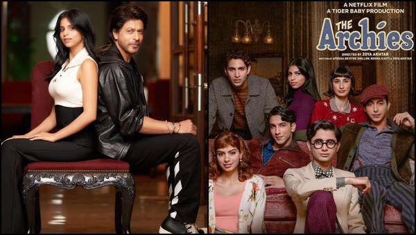 Shah Rukh Khan cheers for Suhana Khan's debut The Archies trailer; calls the film 'a fable-like world with a responsible outlook'