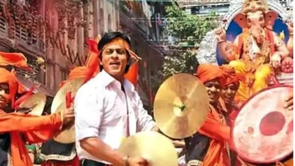 Ganesh Chaturthi 2022: Shah Rukh Khan, AbRam Khan bring Bappa to Mannat; PICS