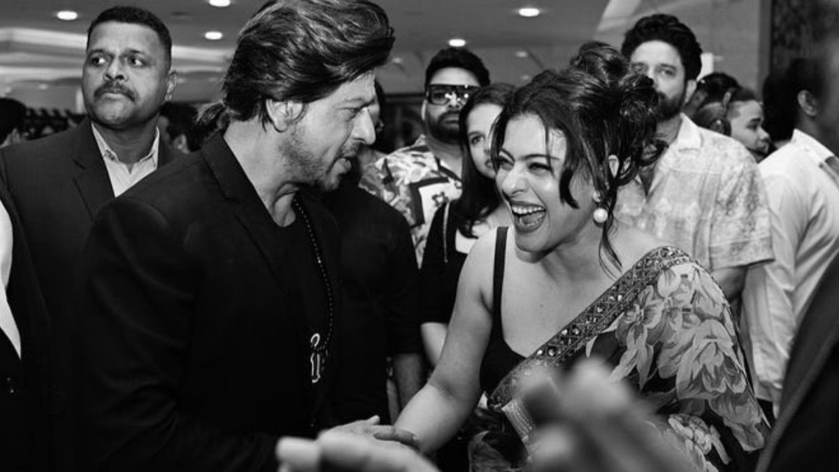 Shah Rukh Khan spills the joke that made Kajol laugh at The Archies premiere
