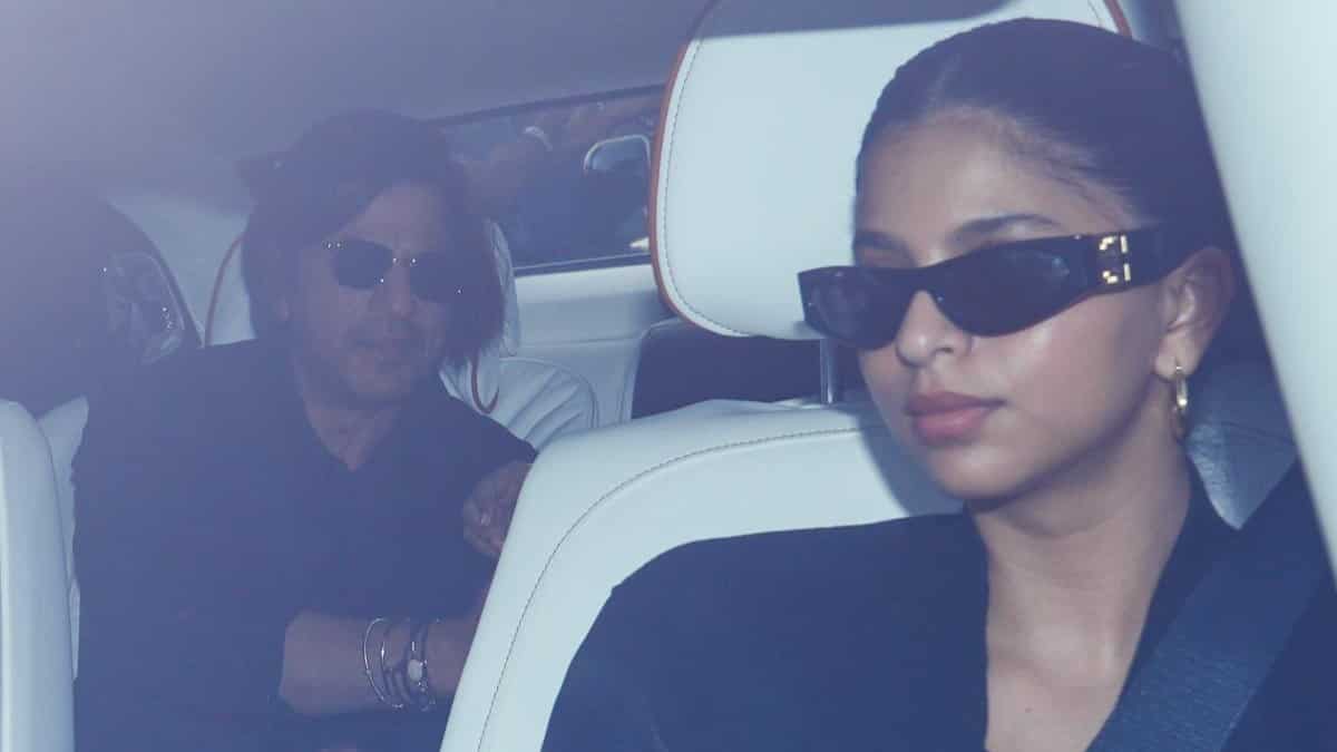 Shah Rukh Khan’s kids Aryan Khan-Suhana Khan spotted at Mumbai airport amid minimal security