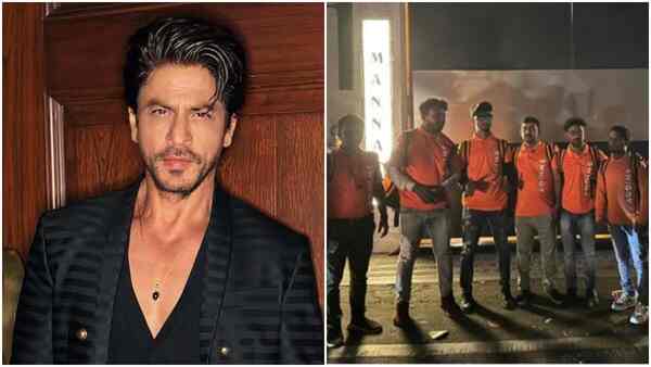 Swiggy's delivery executives reach Mannat with surprise dinner for Shah Rukh Khan. Here's why!