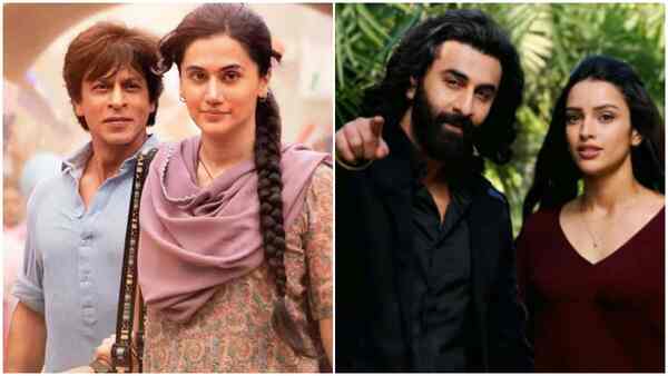 Shah Rukh Khan-Taapsee Pannu to Ranbir Kapoor-Triptii Dimri - 2023's sizzling fresh onscreen jodis!