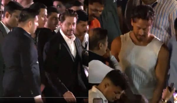 Shah Rukh Khan, Tiger Shroff attend the ‘Global Peace Honours' event in Mumbai