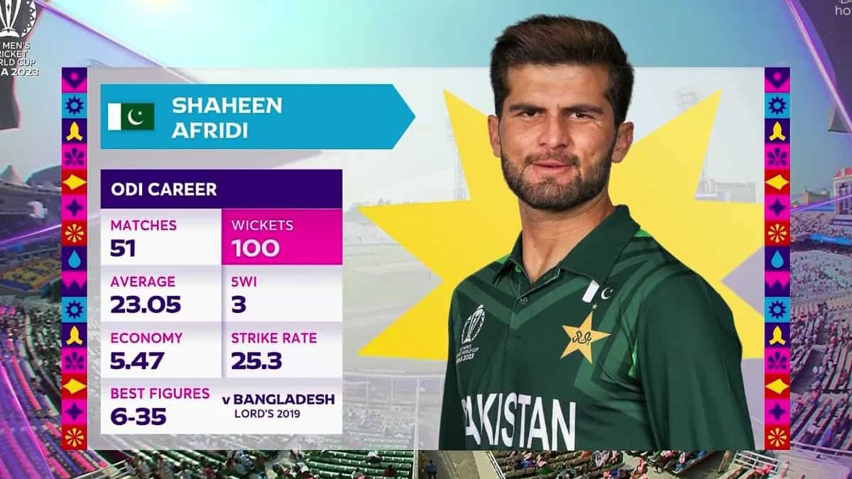 Pak Vs Ban Shaheen Afridi Joins The 100 Odi Wickets Club Becomes Fastest Pakistan Bowler To Do So 5544