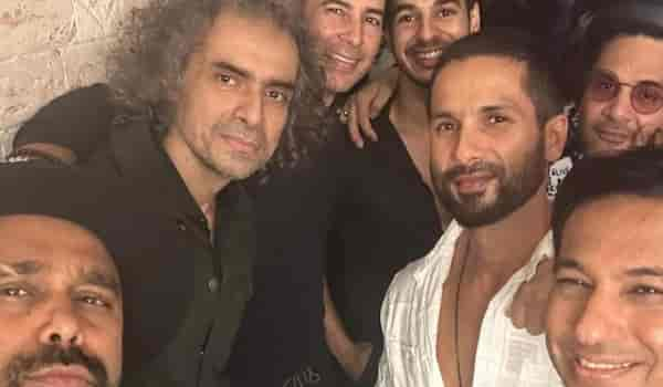 Shahid Kapoor reunites with Jab We Met director Imtiaz Ali at Aalim Hakim's birthday party | See pics