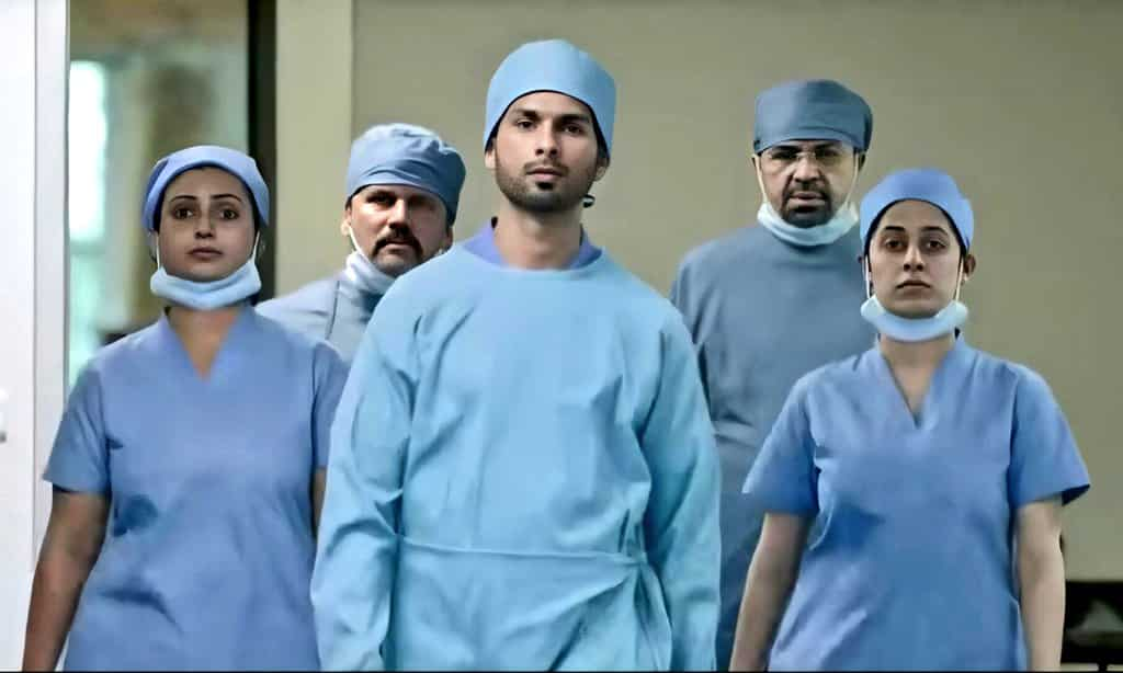 Shahid Kapoor in Kabir Singh