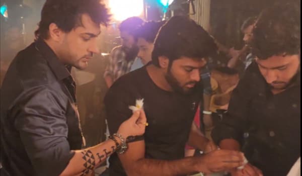 EXCLUSIVE: Shalin Bhanot jumps to action and helps his injured body double on the sets of his show Bekaboo
