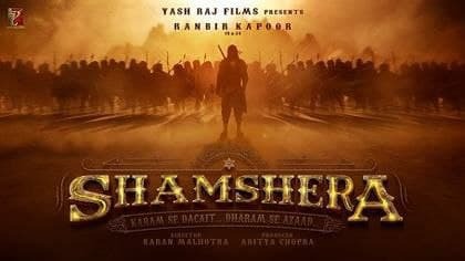 First look poster of Shamshera