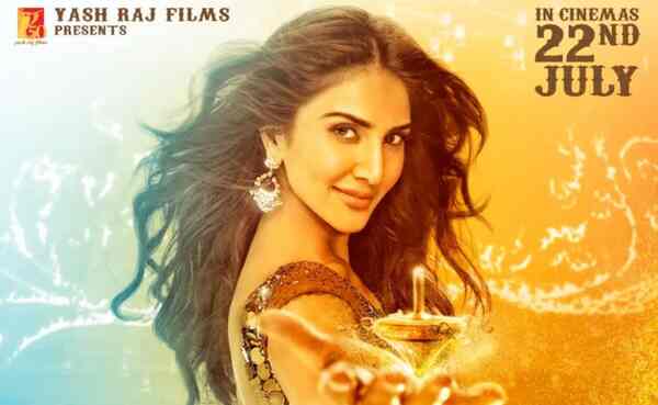 Shamshera new poster: Vaani Kapoor is the 'golden girl' in Ranbir Kapoor, Sanjay Dutt's period drama