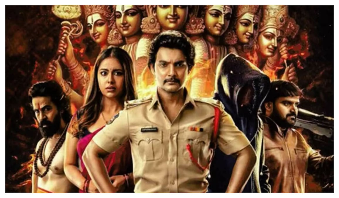 Shanmukha Review: Aadi Saikumar's film is high on thrills but low on drama