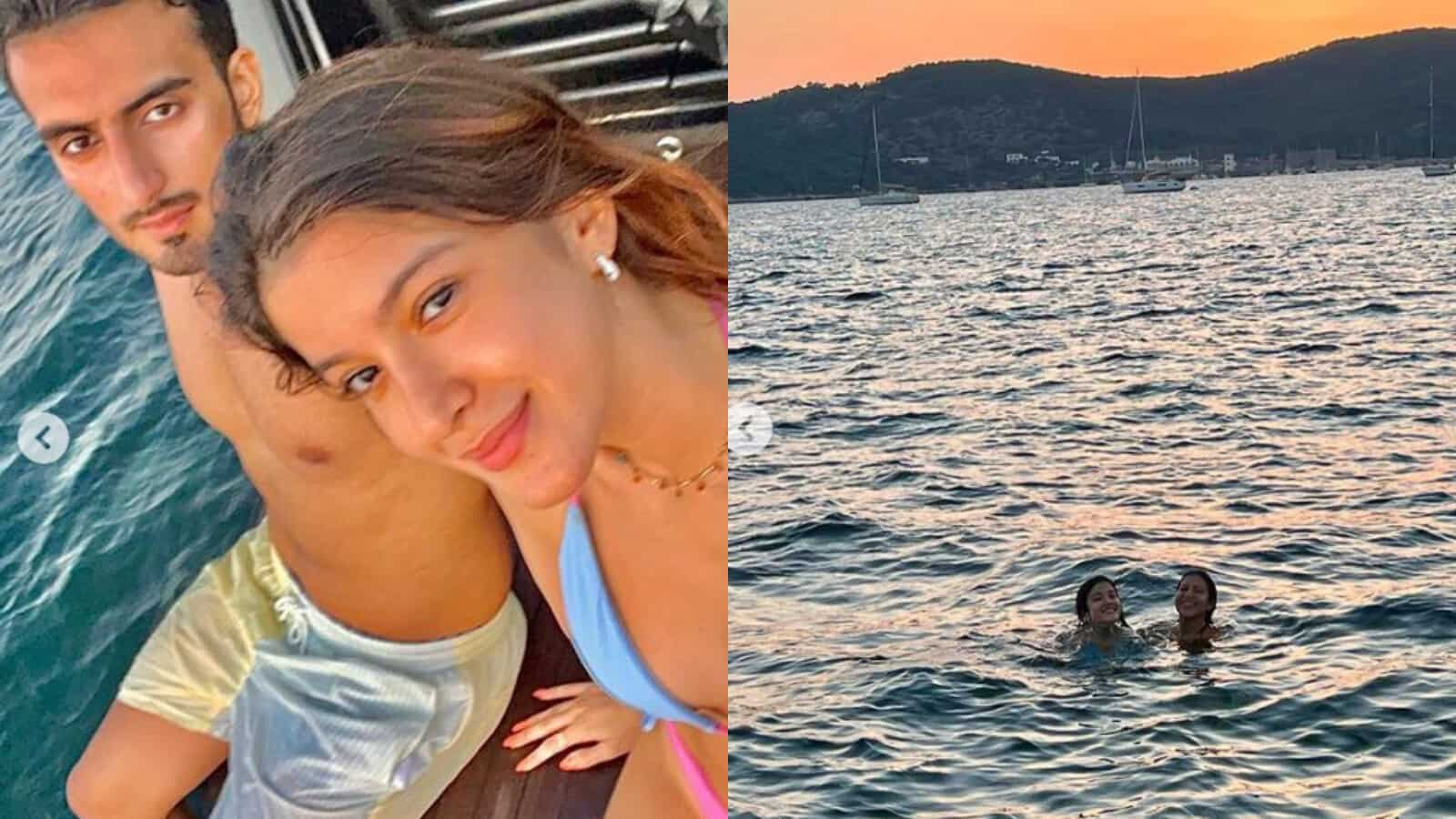 Shanaya Kapoor is a water baby