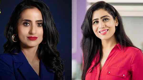 Shark Tank India: Ghazal Alagh, Vineeta Singh have fun grooving to Abhimanyu Dassani’s song Nikamma