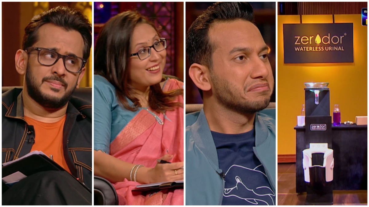 Shark Tank India Season 3 – Investors find something fishy in a brand promoting waterless urinal tech; here is what happened next