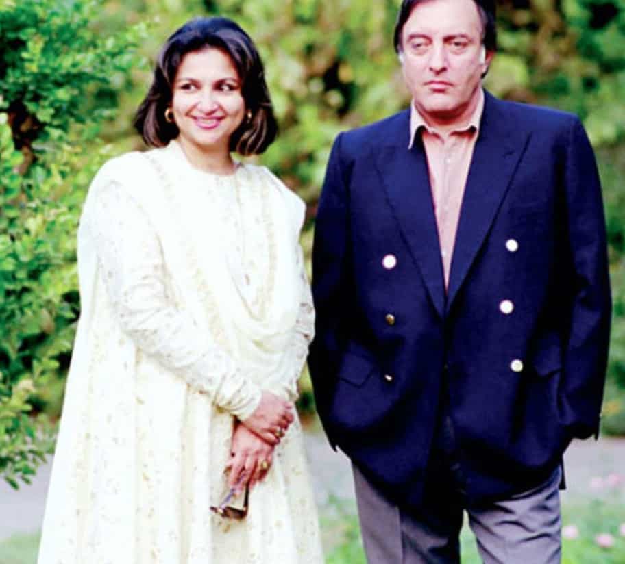 Sharmila Tagore and Mansoor Ali Khan