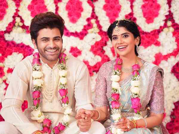 Sharwanand at his engagement