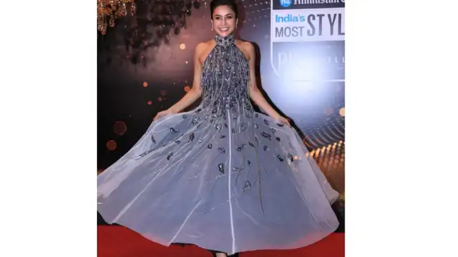 Shehnaaz Gill is a happy doll at HT India’s Most Stylish Awards – see her twirl in black gown through pics