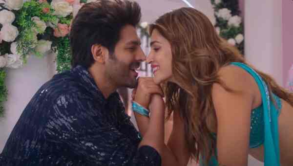 Shehzada song Chedkhaniyan: Kartik Aaryan and Kriti Sanon switch on the party mode in this groovy track