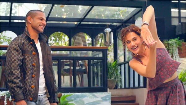 Dhawan Karenge - Taapsee Pannu and Shikhar Dhawan's fun pictures will leave you excited for the upcoming episode