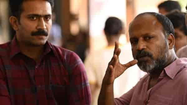 Shine Tom Chacko and Kamal KM on the sets of Pada