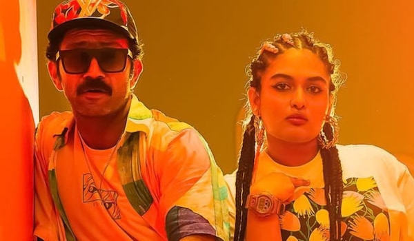 Shine Tom Chacko and Prayaga Martin in Dance Party