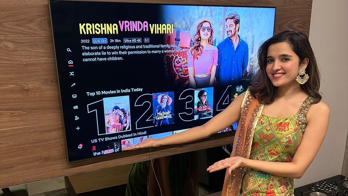 Krishna Vrinda Vihari on Netflix: Shirley Setia thrilled with the response to her Telugu film on OTT